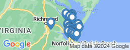 Map of fishing charters in Hayes