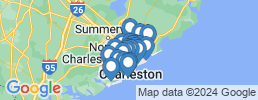 Map of fishing charters in North Charleston