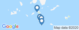 Map of fishing charters in Санторини