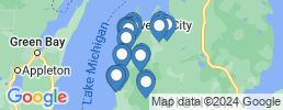 Map of fishing charters in Уэллстон