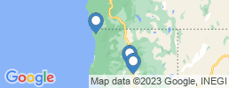 Map of fishing charters in Del Norte County