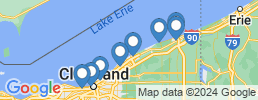 Map of fishing charters in Ментор