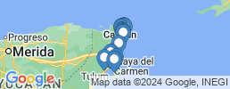 Map of fishing charters in Пуэрто-Морелос