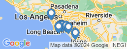 Map of fishing charters in Лос-Анджелес