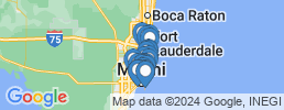 Map of fishing charters in Норт-Майами