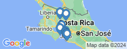 Map of fishing charters in Пунтаренас