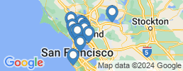 Map of fishing charters in Сан-Франциско