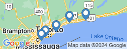 Map of fishing charters in Уитби