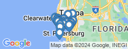 Map of fishing charters in St.Petersburg
