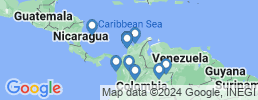 Map of fishing charters in Колумбия
