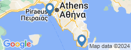 Map of fishing charters in Афины