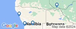 Map of fishing charters in Намибия