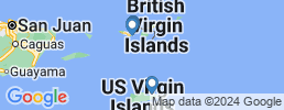 Map of fishing charters in Виргинские острова США