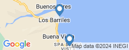 Map of fishing charters in Todos Santos