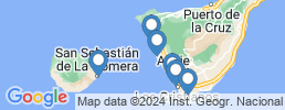 Map of fishing charters in Лос-Кристианос