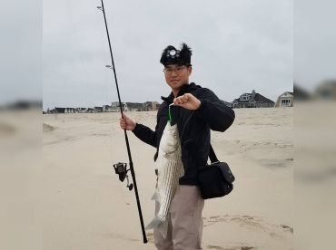 Long Island Stripers Surfcasting
