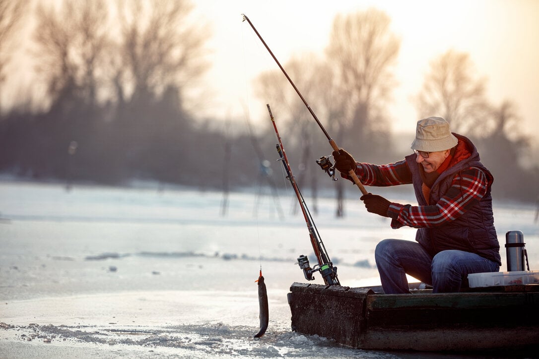 Fisherman catch